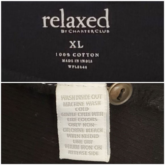 CHARTER CLUB RELAXED EMBELLISHED KNIT TOP XL - Picture 5 of 5